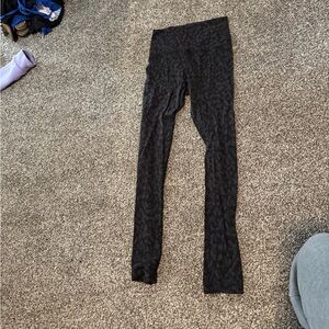 Lululemon leopard 7/8 align legging